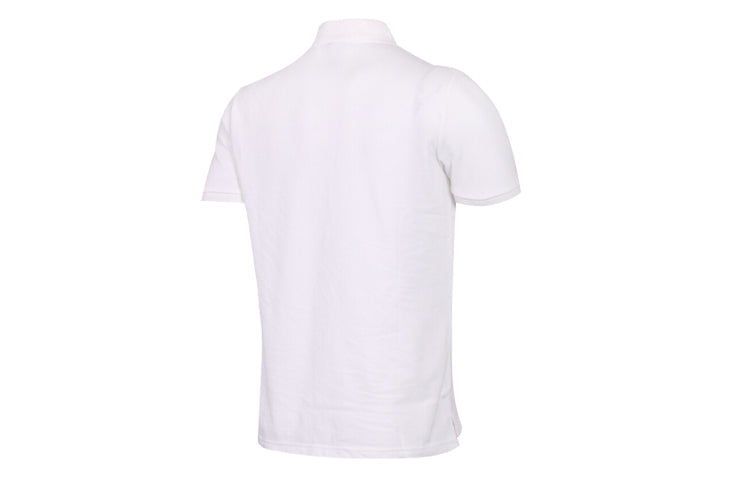 Men's Nike Lapel Short Sleeve White Polo Shirt CN8765-100
