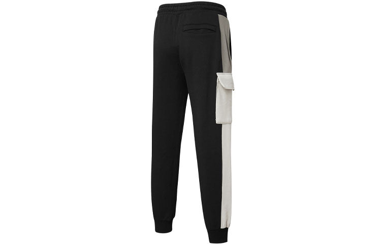 PUMA Logo Retro Cargo Pants 'Black' 535067-01