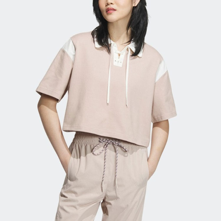 (WMNS) adidas Neo WD T-Shirt 'Pink' IK6080