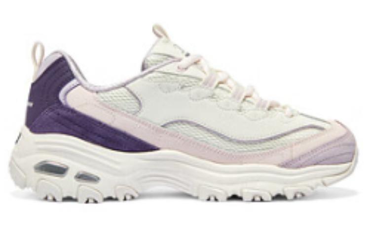 (WMNS) Skechers D'Lites 1.0 Shoes 'White Purple Pink' 896283-WPR