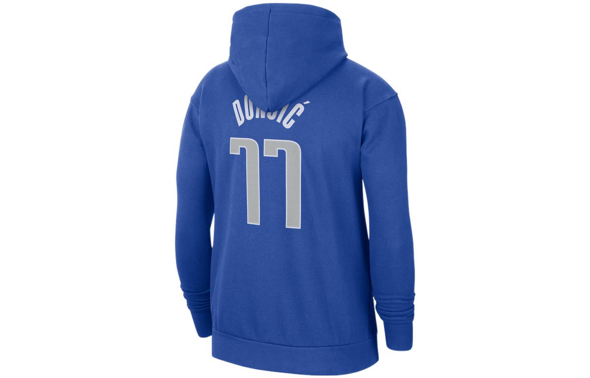 Men's Nike NBA Dallas Mavericks Fleece Pullover Game Sapphire DB1210-481