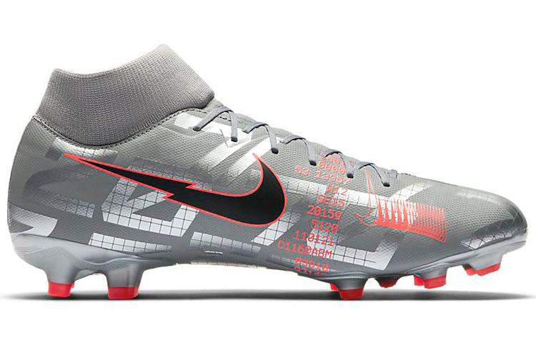 Nike Mercurial Superfly 7 Academy MG 'Metallic Grey Crimson' AT7946-906