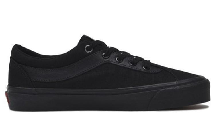 Vans Bold Ni Solid Color Minimalistic Low Tops Casual Skateboarding Shoes Unisex Black VN0A3WLPVX6