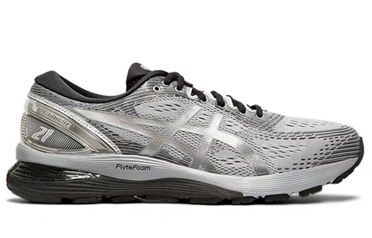 ASICS Gel-Nimbus 21 Platinum 'Sheet Rock Silver' 1011A709-020