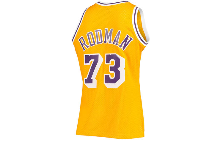 Mitchell & Ness NBA Swingman Dennis Rodman Los Angeles Lakers Road 1998-99 Jersey SMJYCP20064-LALGOLD98DRD