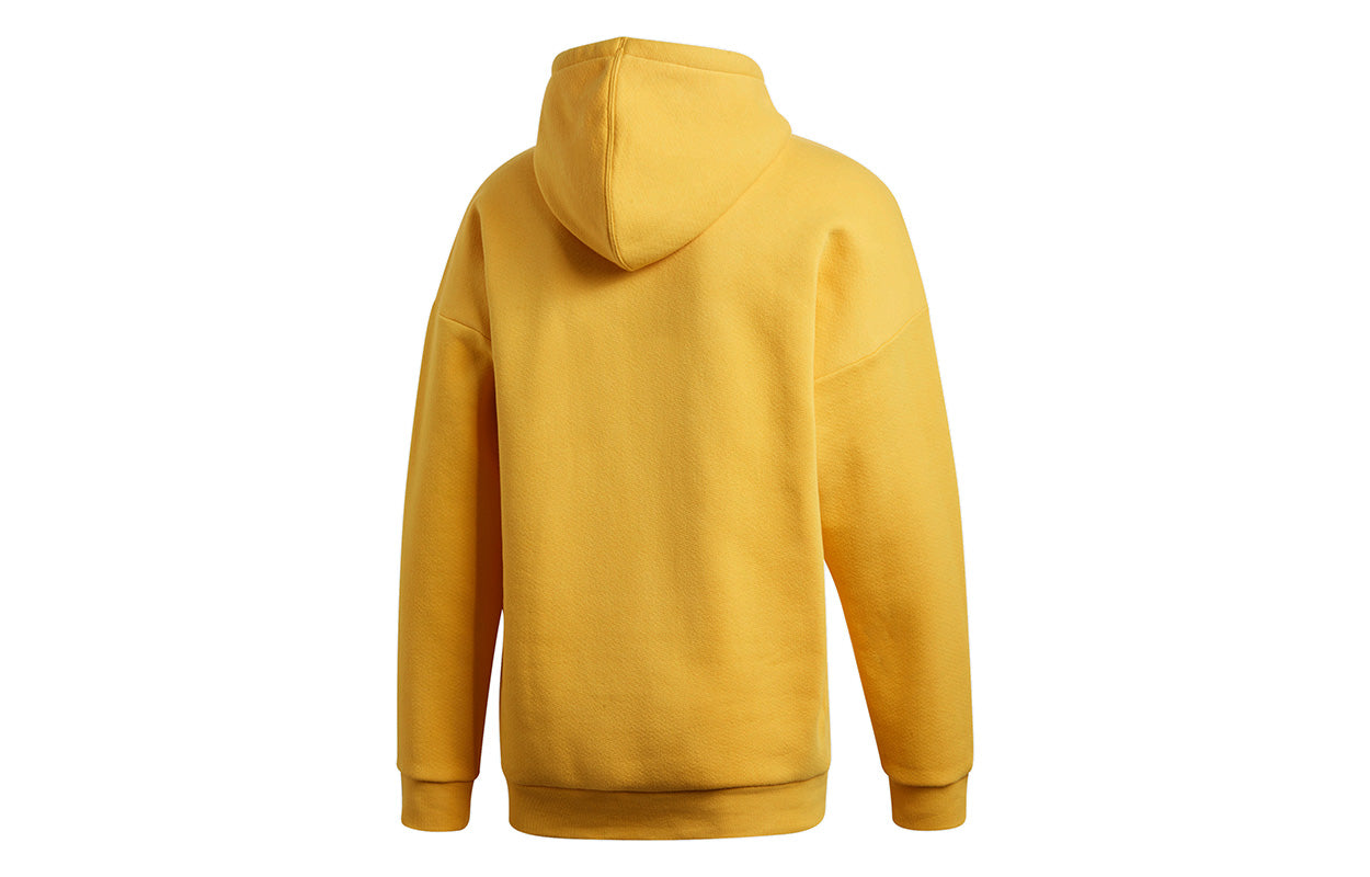 adidas M Urban Whd Bst logo Fleece Lined Stay Warm Casual Pullover Gold Color FR6601