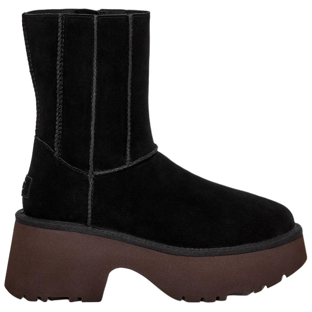 (WMNS) UGG Classic Twin Seam New Heights 'Black' 1158313-BLK