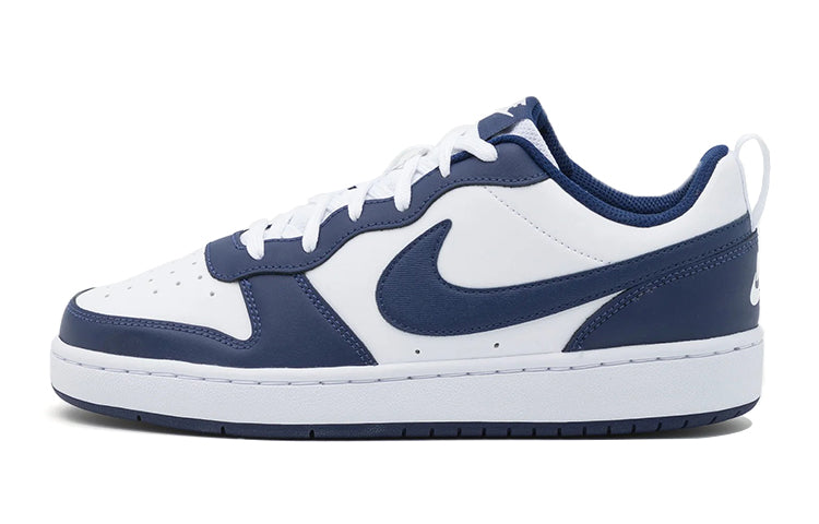 (GS) Nike Court Borough Low 2 'White Signal Blue' BQ5448-107