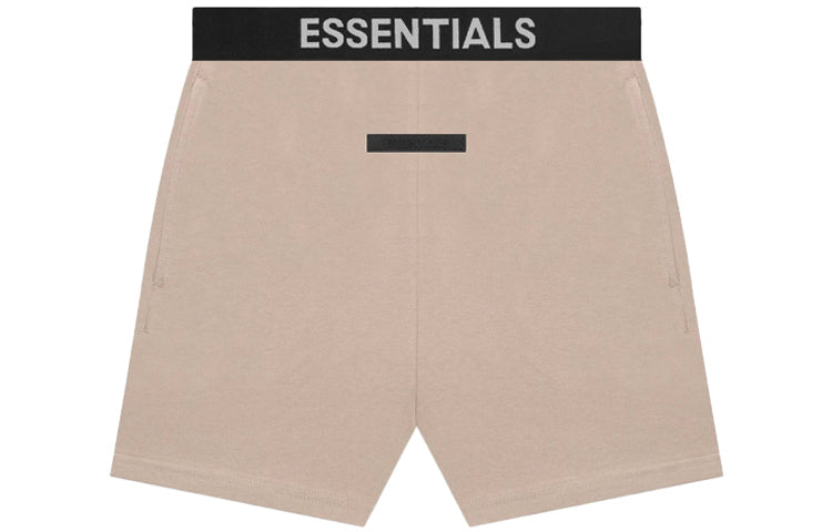 Fear of God Essentials FW21 Lounge Short Tan FOG-FW21-049