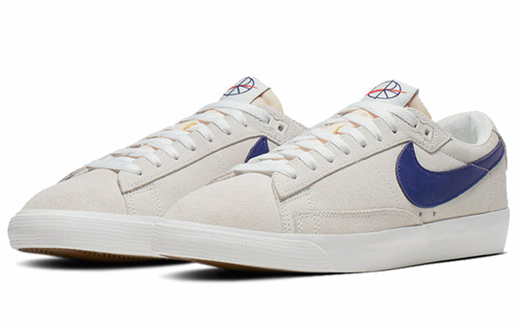 Nike Polar Skate Co x Blazer Low SB QS 'Summit White Deep Royal' AV3028-100