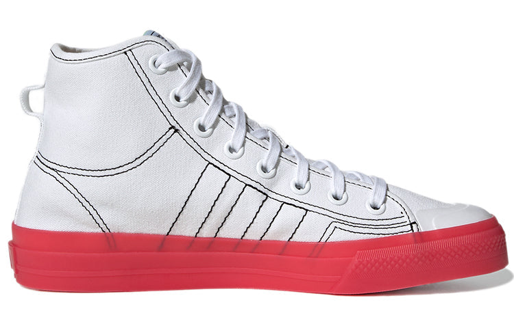 adidas Nizza Hi Rf 'White Red' GX2708