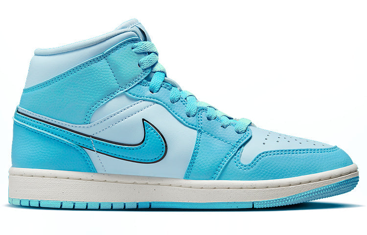 (WMNS) Air Jordan 1 Mid 'Ice Blue' DV1302-400