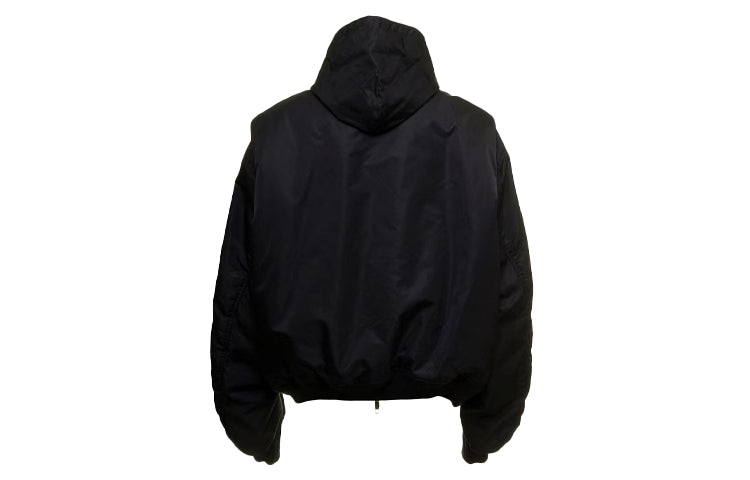 Balenciaga 3B Sports Icon Light Bomber Jacket 'Black' 698843TLO251000