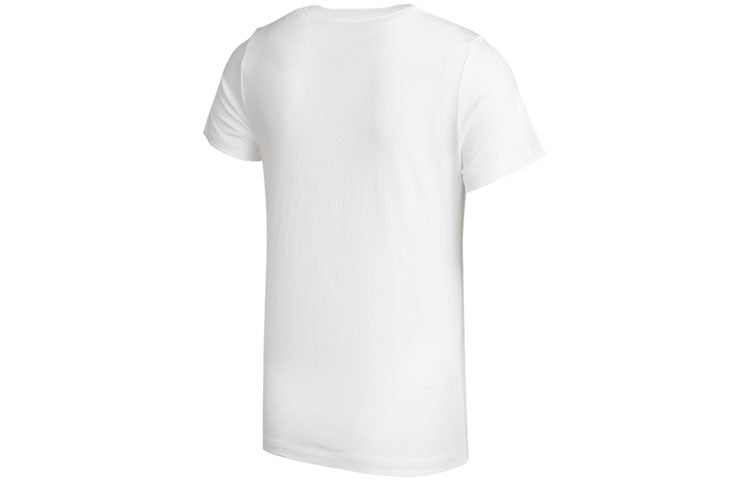 (WMNS) Nike Sports Round Neck Casual Alphabet Printing Short Sleeve White AT2784-100