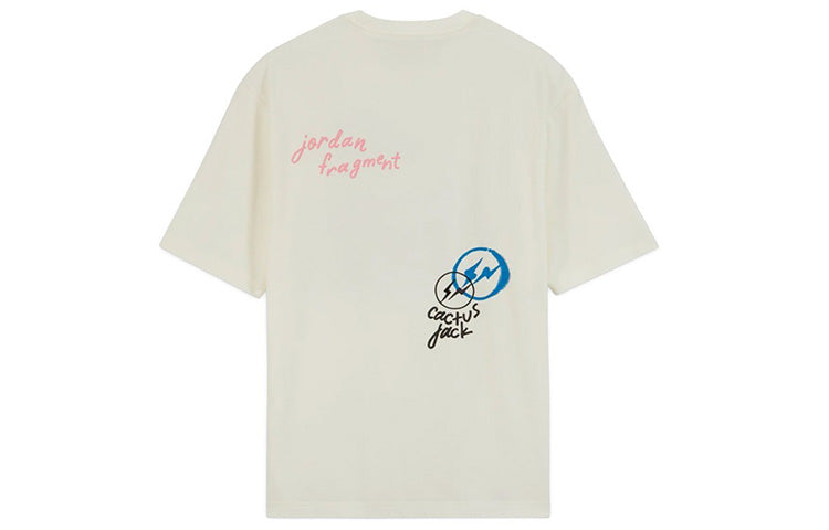 Air Jordan x Travis Scott x Fragment Design T-Shirt 'White' DJ0619-133