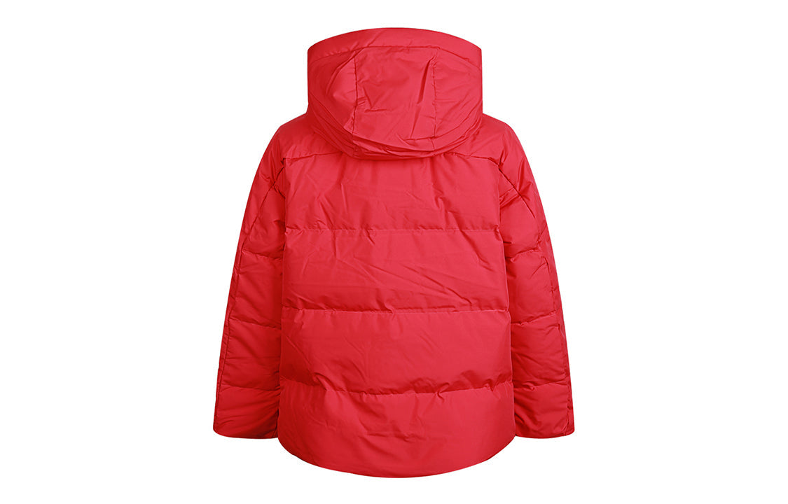 (WMNS) adidas Puff Hooded Windproof Down Jacket Pink GF0003