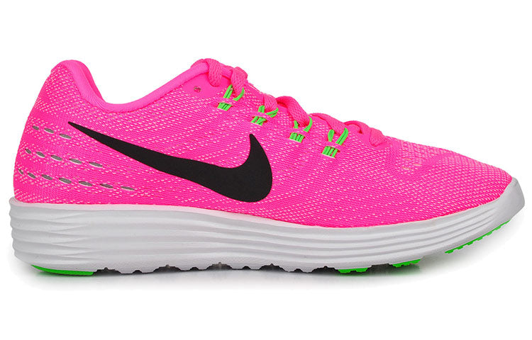 (WMNS) Nike Lunartempo 2 Pink Blast Black-White-Rg Green 818098-601