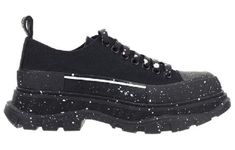 Alexander McQueen Tread Slick Sneakers 'Black' 682414W4MVI1070