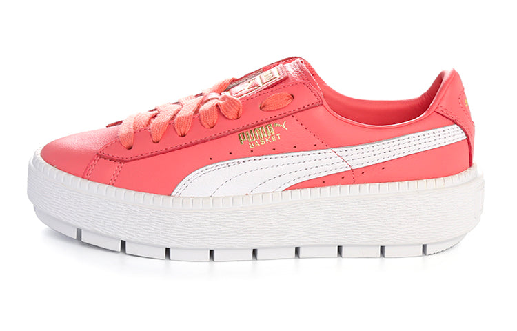 (WMNS) PUMA Platform Trace Leather Cleated Low 366109-03
