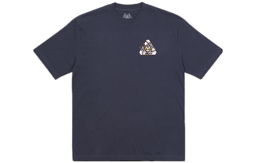 Palace FW22 Tri-atom T-Shirt 'Navy' P23TS092