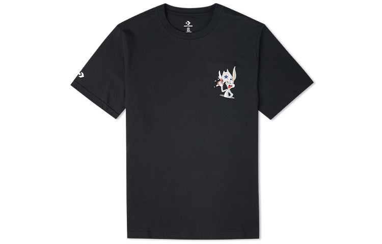 Converse x Bugs Bunny Graphic T-Shirt 'Black' 10021413-A02