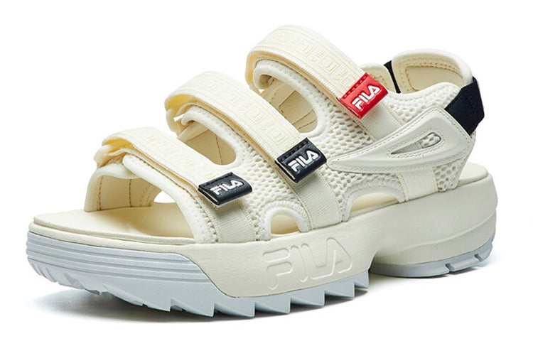 (WMNS) Fila Fusion Sandals 'Snowy White' T12W125403FPT