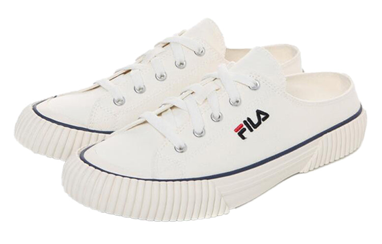 FILA Bumper Mule Ver 2 Low Top Board Shoes White 1XM01534_920