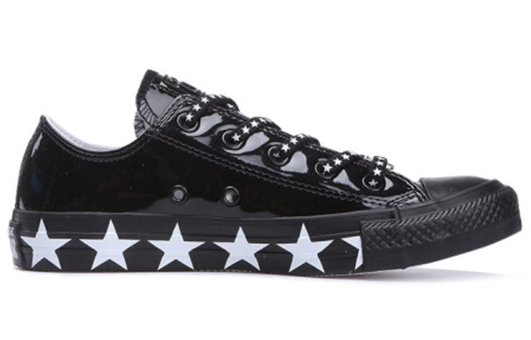 (WMNS) Converse Miley Cyrus x Chuck Taylor All Star Low Patent 'Stars' 563720C