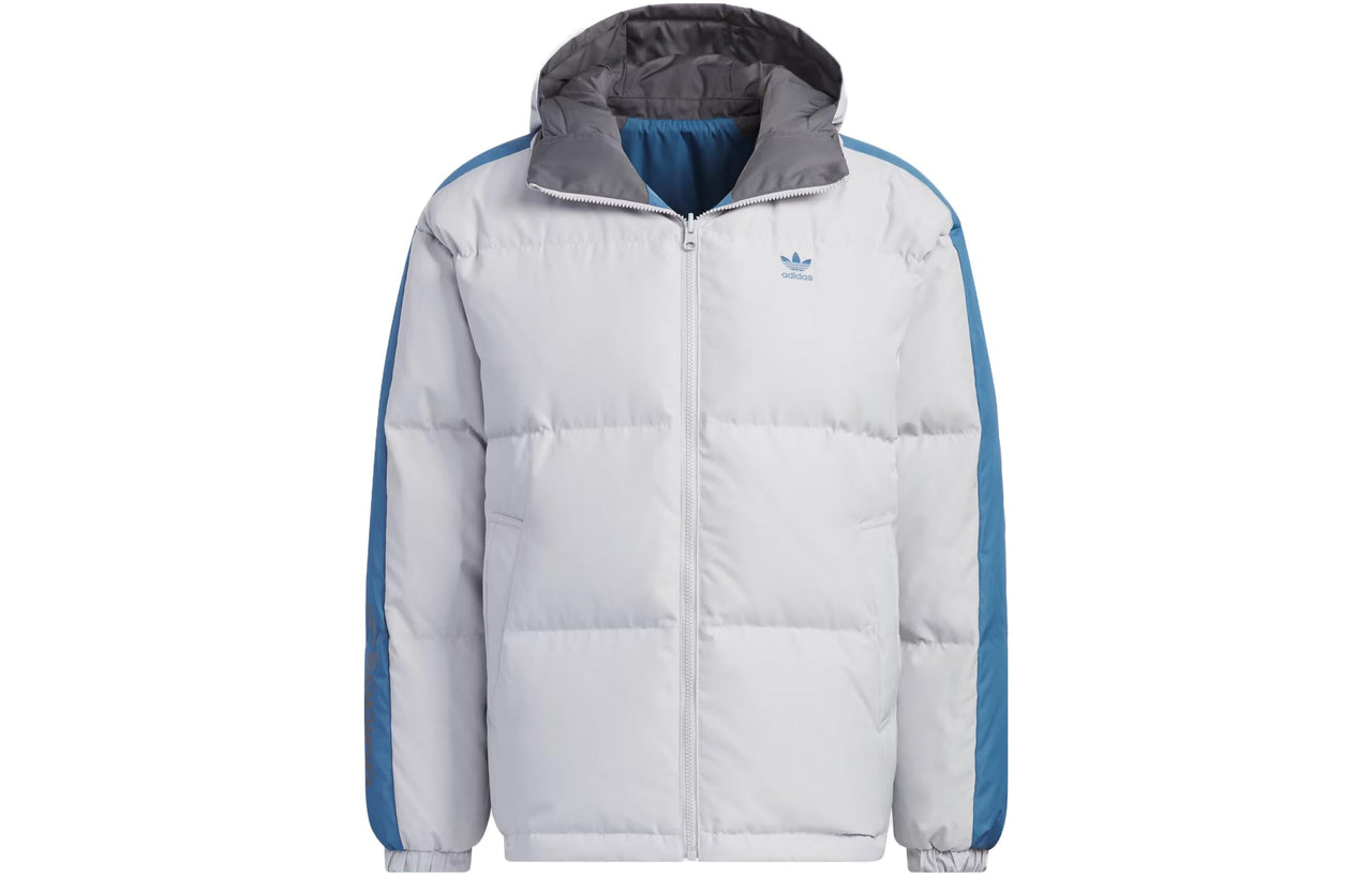 adidas Originals Reversible Down Jackets 'Blue White' IU4828