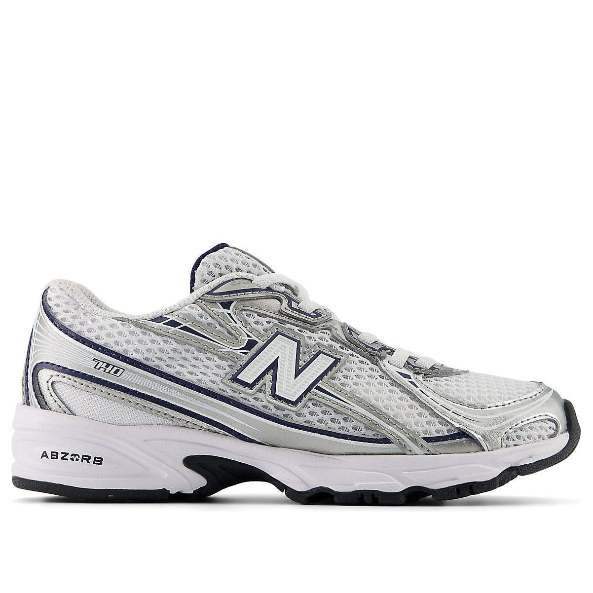 (PS) New Balance 740 Bungee Lace 'Navy White' PZ740WN
