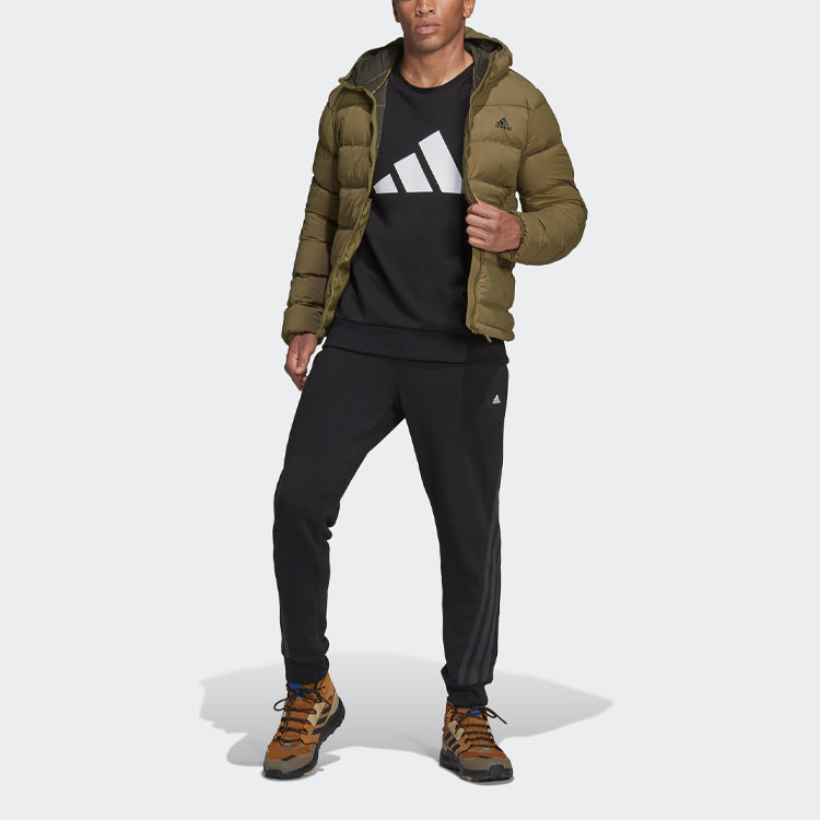 adidas Helionic S H J Outdoor Stay Warm hooded down Jacket Green GT9235