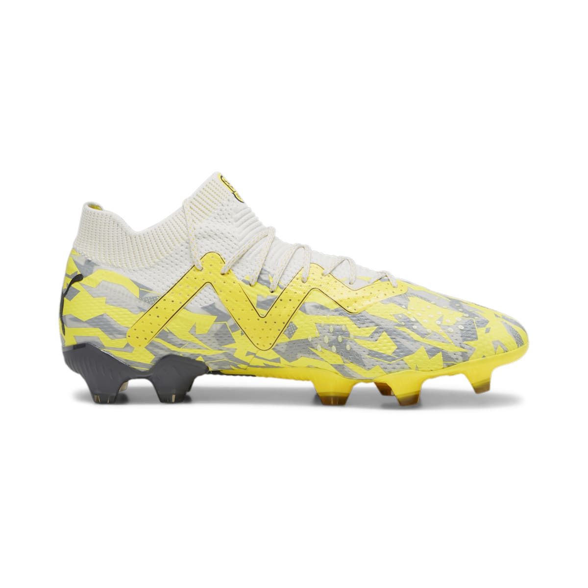 PUMA Future Ultimate FG AG 'Grey Yellow Blaze' 107355-04