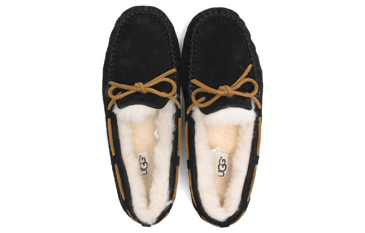 (WMNS) UGG Dakota Slipper Black 5612-BLK