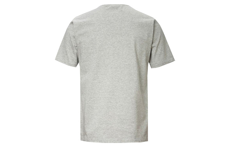 Men's Converse Pro Leather Alphabet Printing Short Sleeve Gray 10020927-035