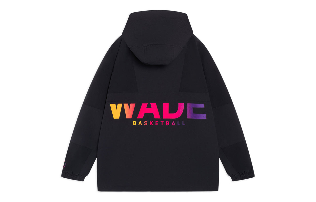 Li-Ning Way Of Wade Graphic Windbreaker 'Black Multi' AFDT085-6