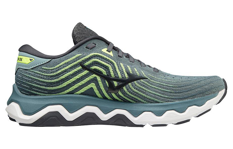 Mizuno Wave Horizon 6 'Gray Green Black' J1GC222615
