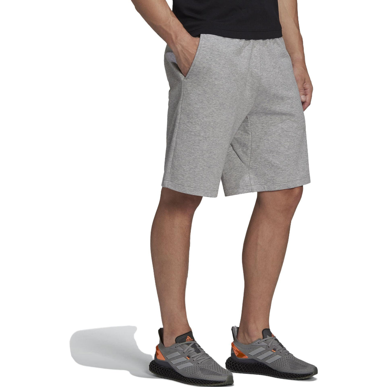 adidas Sudio Lounge Shorts 'Heather Grey' HB0480