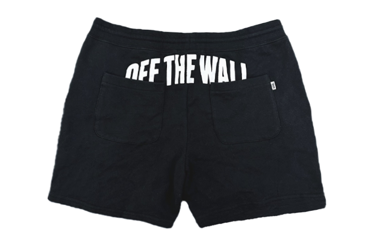 Vans Off the Wall Shorts 'Black White' VN0A3JC2BLK