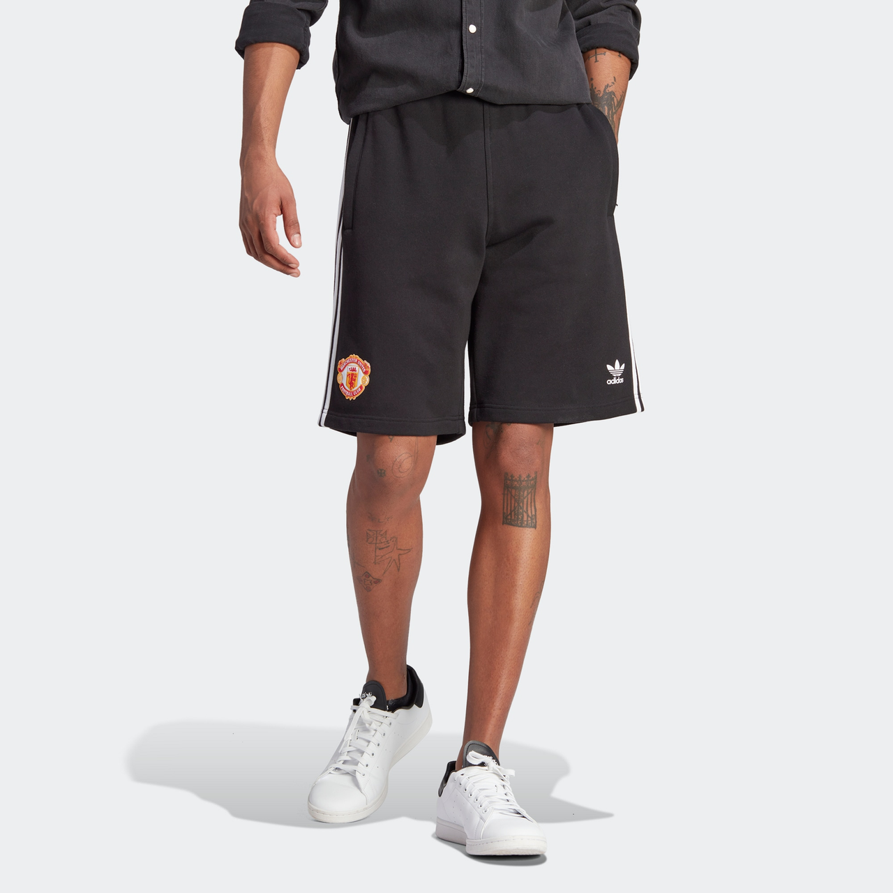 adidas originals Manchester United OG Sweat Shorts 'Black' IP5546