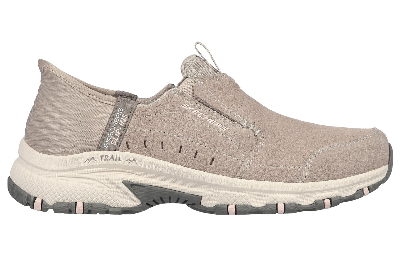 (WMNS) Skechers Slip-ins Hillcrest 'Taupe' 180016-TPE