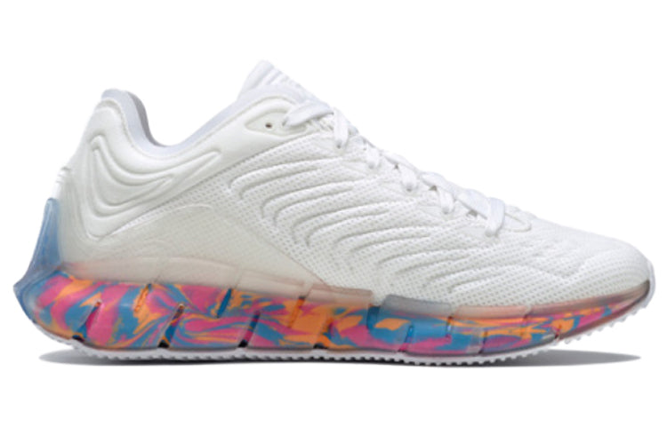 (WMNS) Reebok Zig Kinetica 'White Blue Pink' FW6155