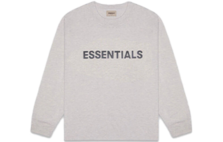 Fear of God Essentials FW20 Long Sleeve Tee 'Oatmeal' 0125250500233260