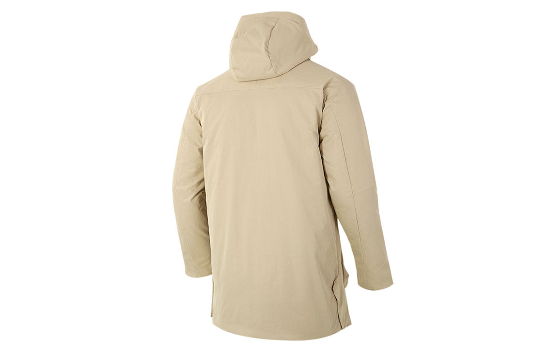 adidas Big Pocket Pk Stay Warm mid-length Cargo Down Jacket Khaki GN9837