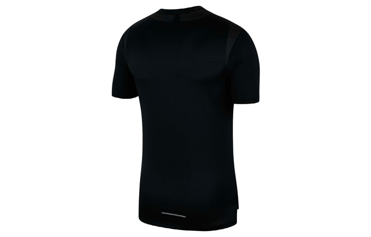 Nike Miler Wild Run Earth Printing Short Sleeve Black CJ5404-010