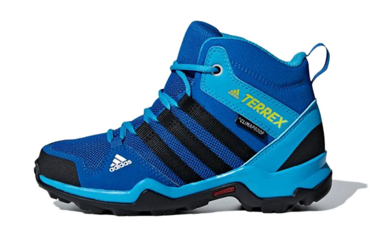 (GS) adidas Terrex Ax2r Mid Rain.Rdy 'Blue Black' BC0673