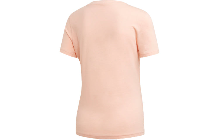 (WMNS) adidas Sports Stylish Short Sleeve Pink Red FM9448