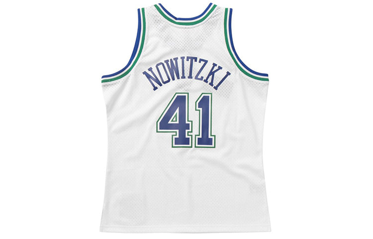 Mitchell & Ness NBA Swingman Jersey Dallas Mavericks 1998-99 Dirk Nowitzki SMJYCP19210-DMAWHIT98DNO
