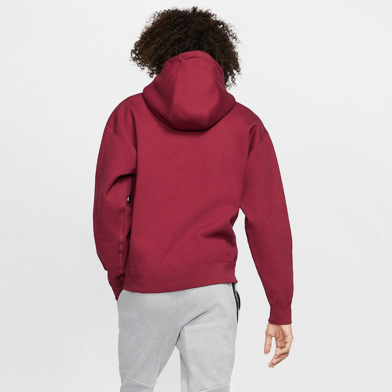 Nike Lab Solo Swoosh Hoodie 'Burgundy' CD6393-677