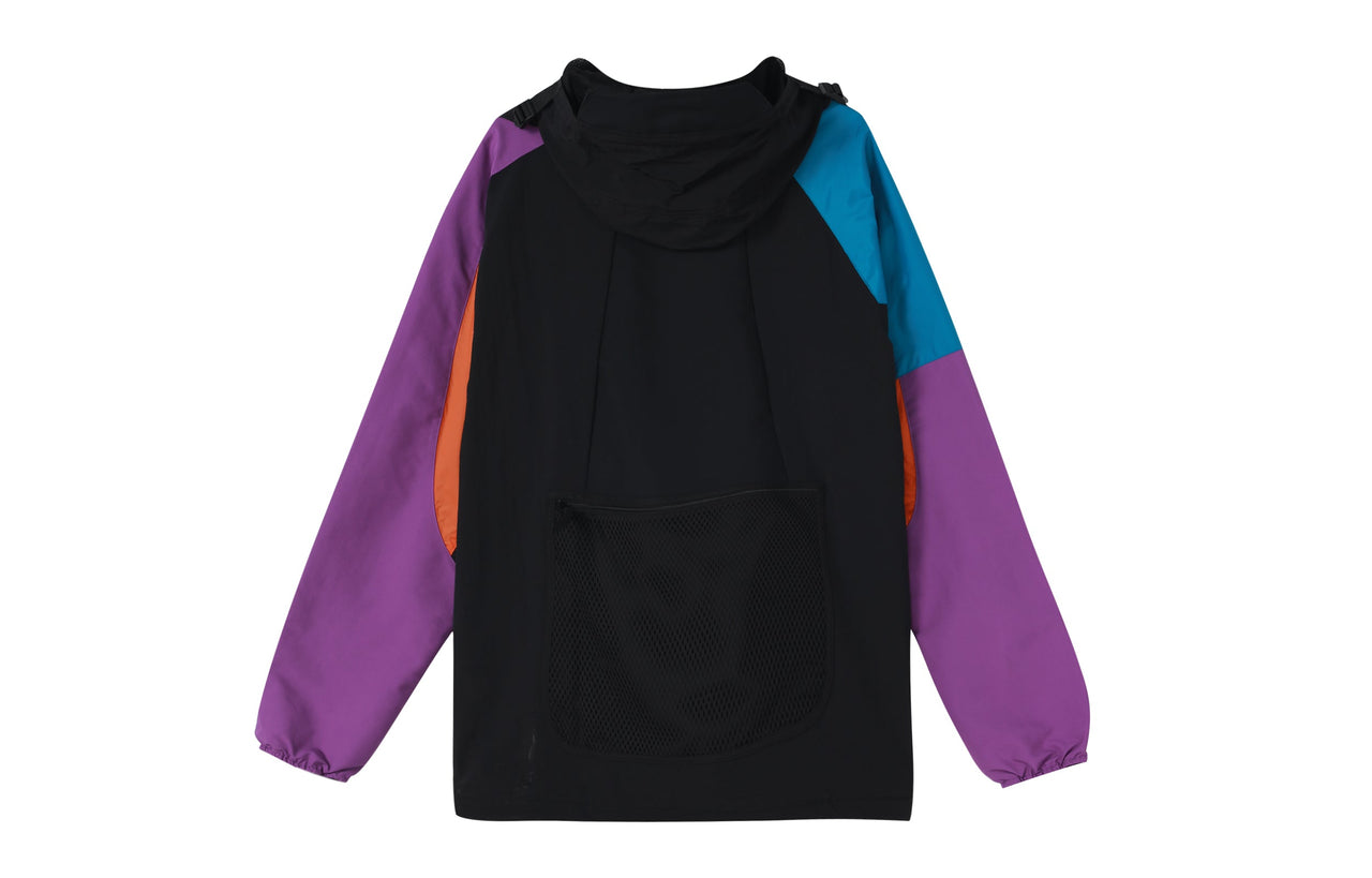 adidas originals Colorblock Athleisure Casual Sports Jacket Black GC8703