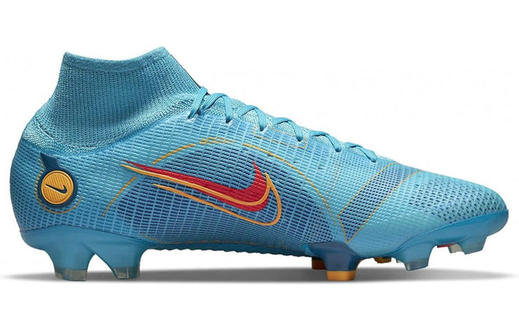 Nike Mercurial Superfly 8 Elite FG 'Chlorine Blue Laser Orange' DJ2839-484